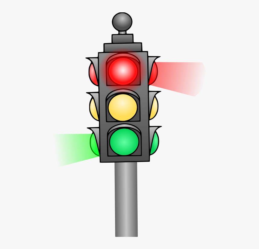 How To Set Use Traffic Light 3 Icon Png - Clip Art Traffic Signal, Transparent Png