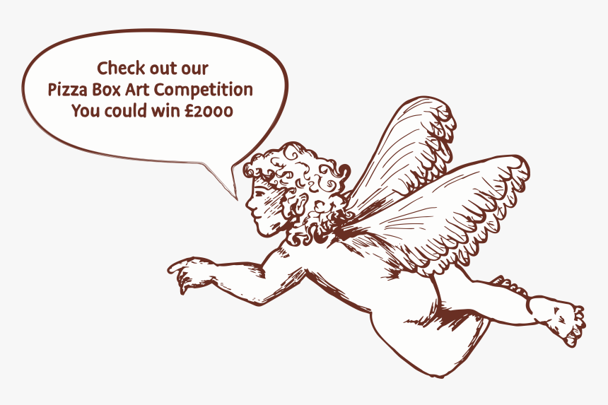 Check Out Our Pizza Box Competition Here - Fairy, HD Png Download