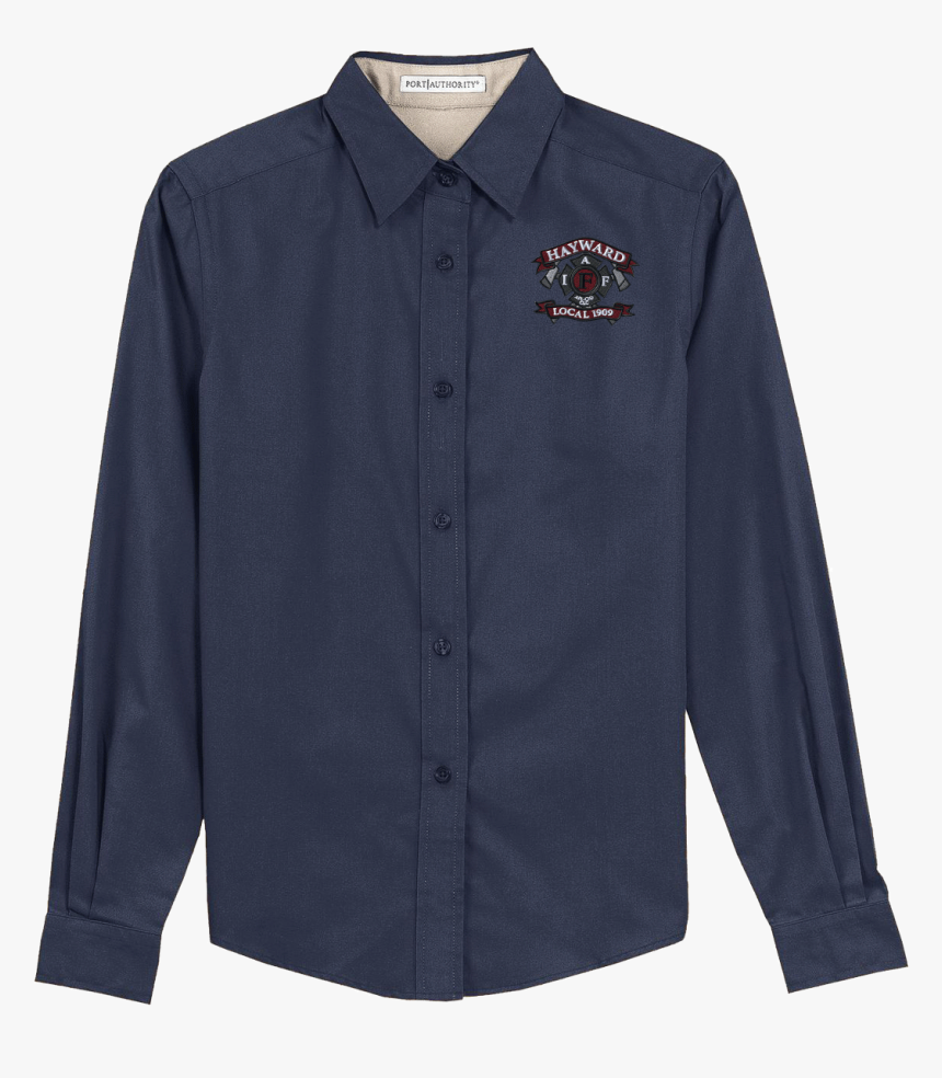1909 Ladies L/s Button Down Shirt, HD Png Download