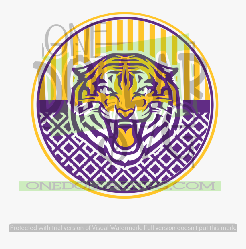 Lsu Tiger Logo Png, Transparent Png