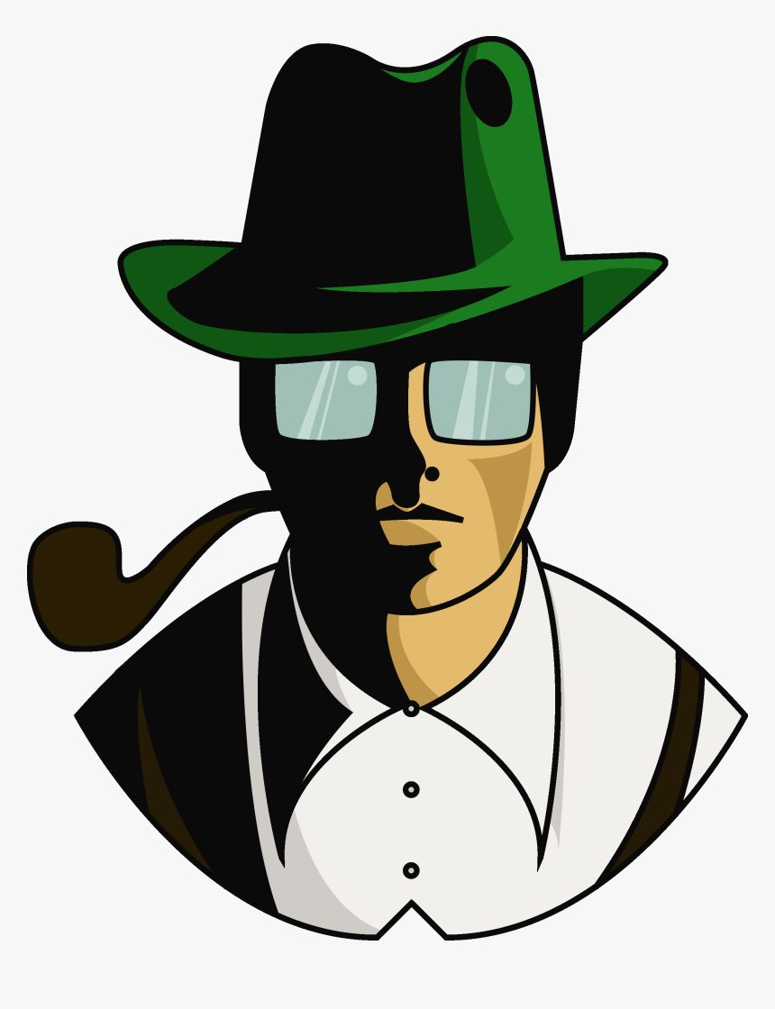Personnage Du Détective Gamer Clipart , Png Download - Personnage Png Detective, Transparent Png