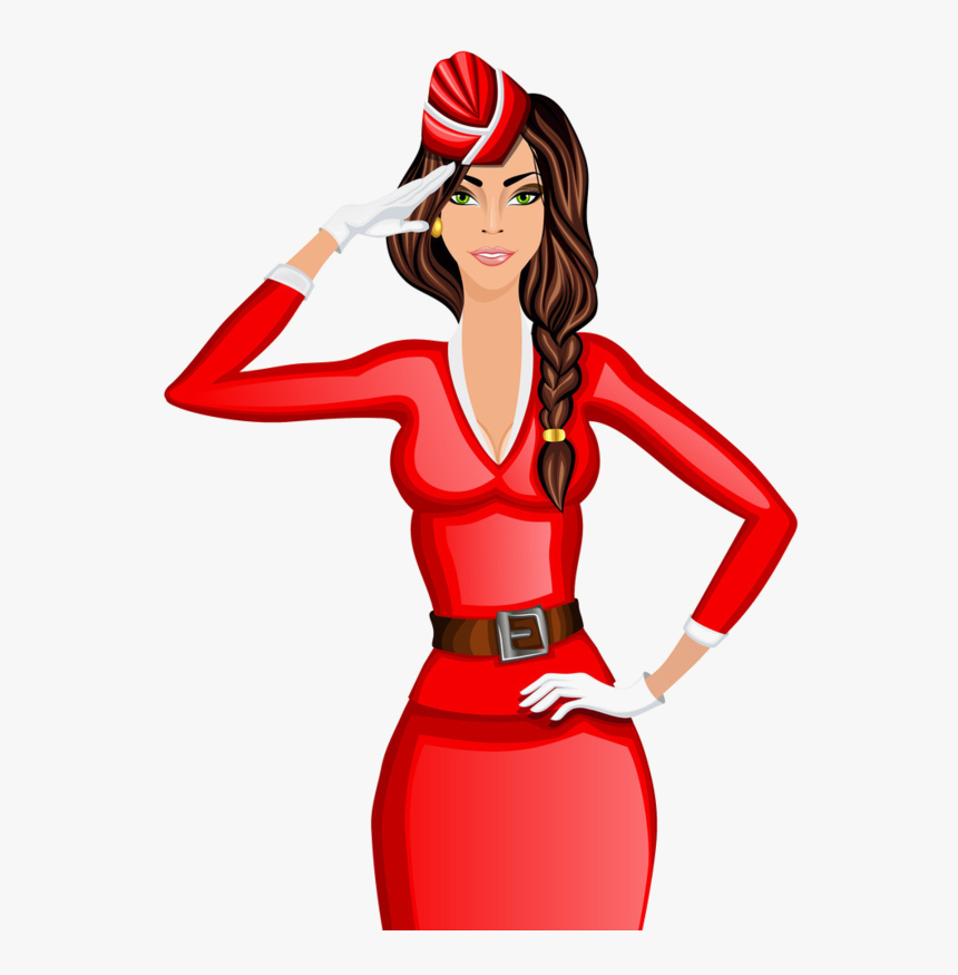 Personnages, Illustration, Individu, Personne, Gens - Flight Attendant Png, Transparent Png