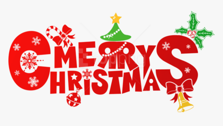 Free Png Red Merry Christmas Png, Transparent Png