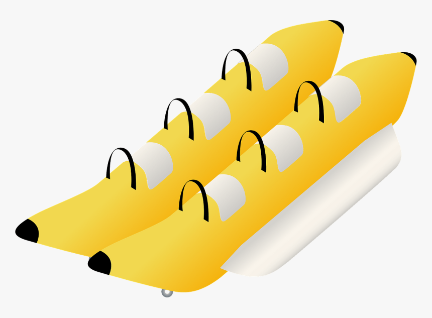 Banana Boat Clipart, HD Png Download