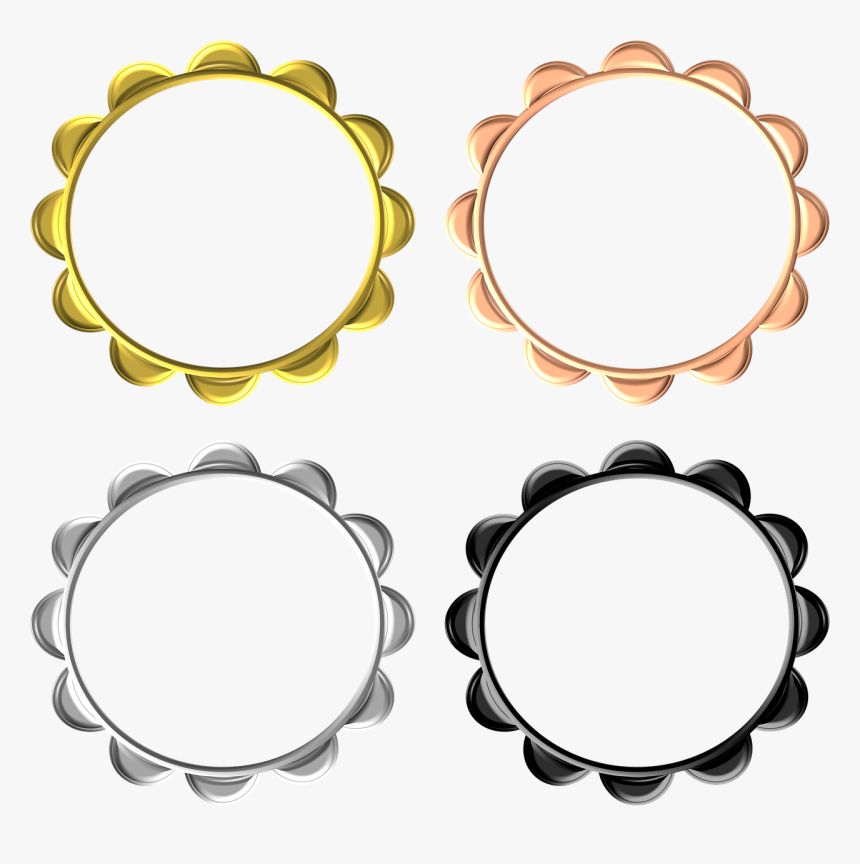 Frame Png Dourado, Transparent Png