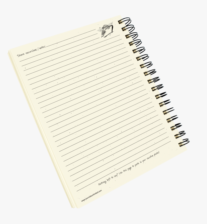 My Cruise Journal - Notebook, HD Png Download