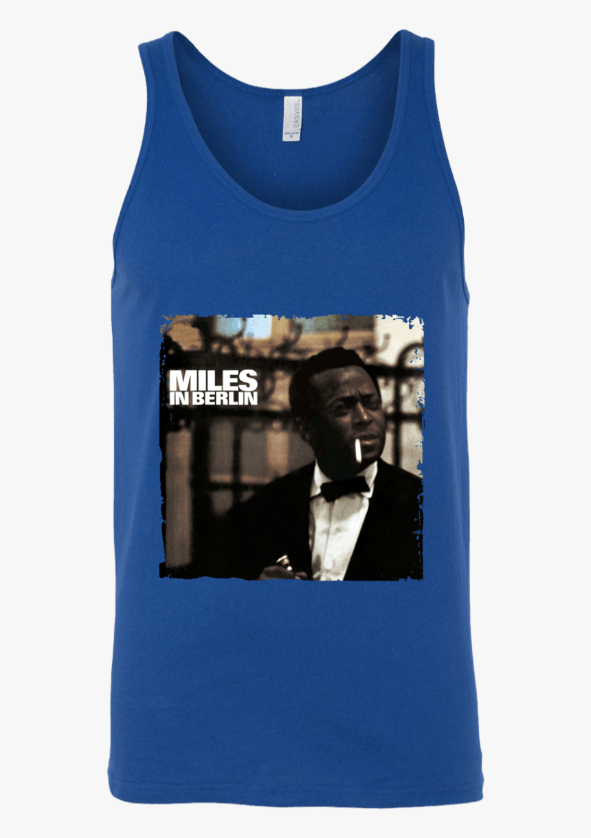 Miles Davis Miles In Berlin Tank Top - Miles Davis, HD Png Download