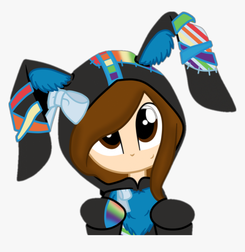 Pony With Bunny Bases Clipart , Png Download - Cartoon, Transparent Png