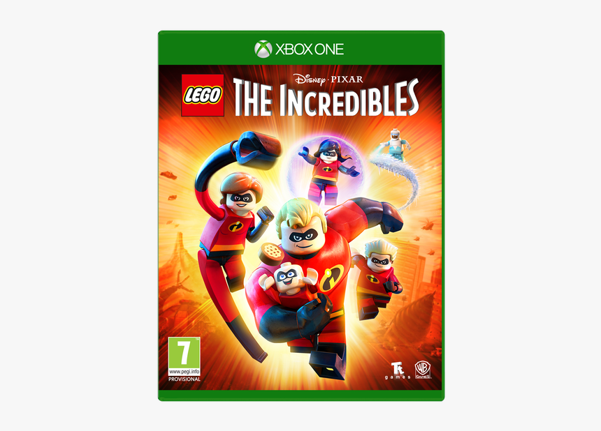Xbox One Game Png - Lego Incredibles Xbox One, Transparent Png