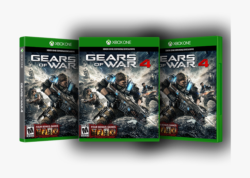 Eight Winners Everyday* - Gears Of War 4 Xbox One 4 Bonus Game, HD Png Download