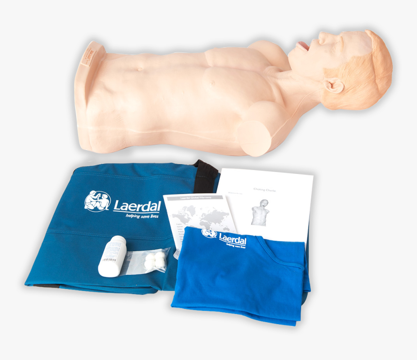 Image - Laerdal Choking Charlie, HD Png Download