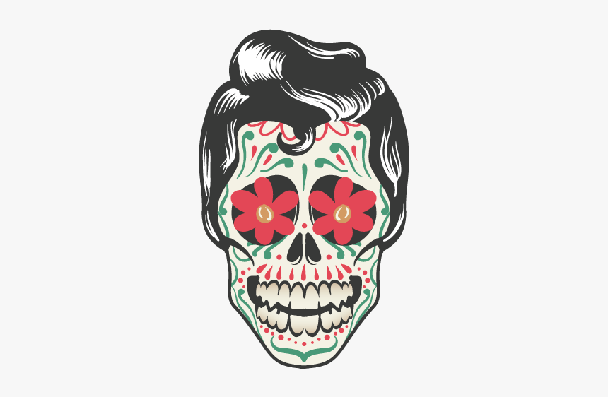 Thumb Image - Caveira Mexicana Masculina Png, Transparent Png