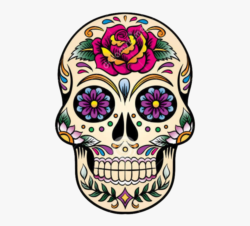 Thumb Image - Mexico Day Of The Dead Skulls, HD Png Download