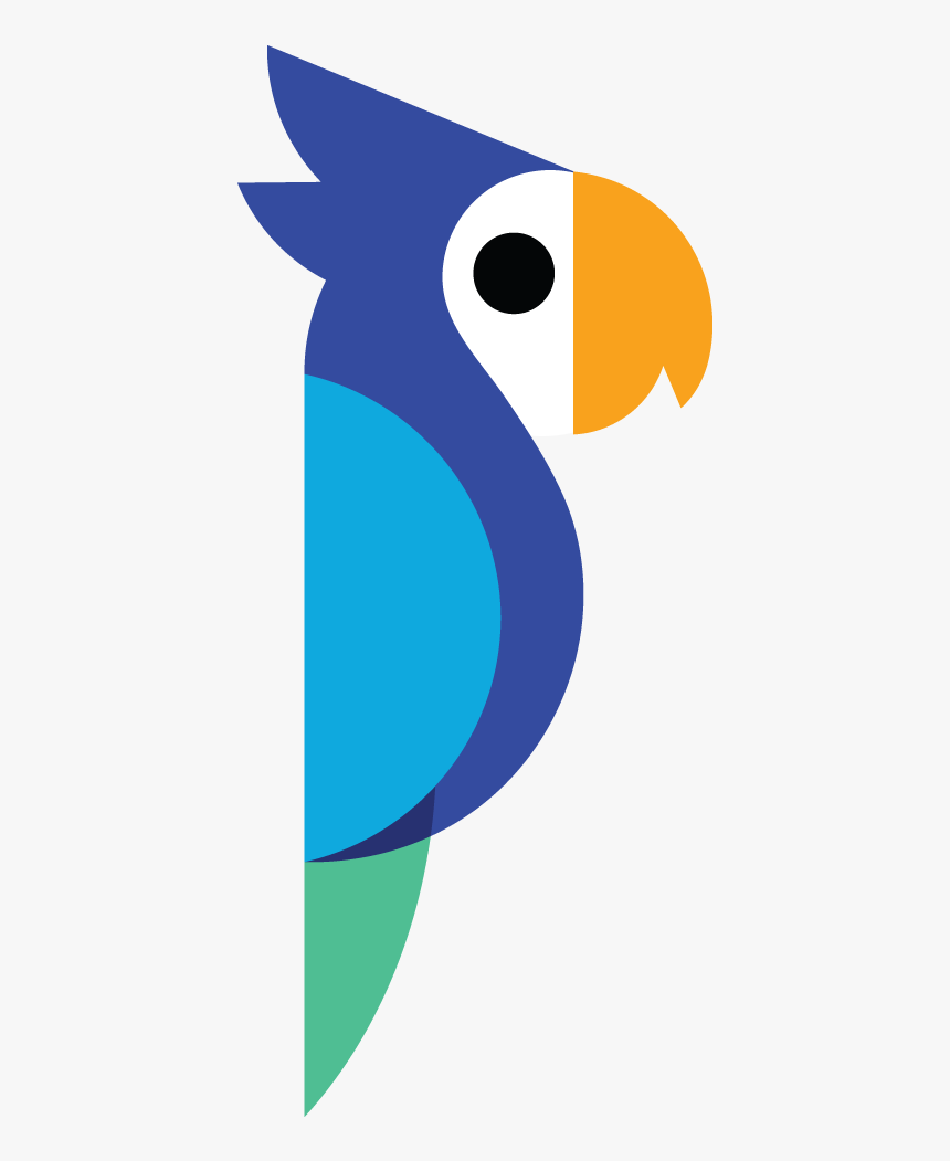 Parrot Logo Design Clipart , Png Download, Transparent Png