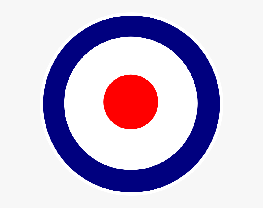 Blue And Red Bullseye, HD Png Download