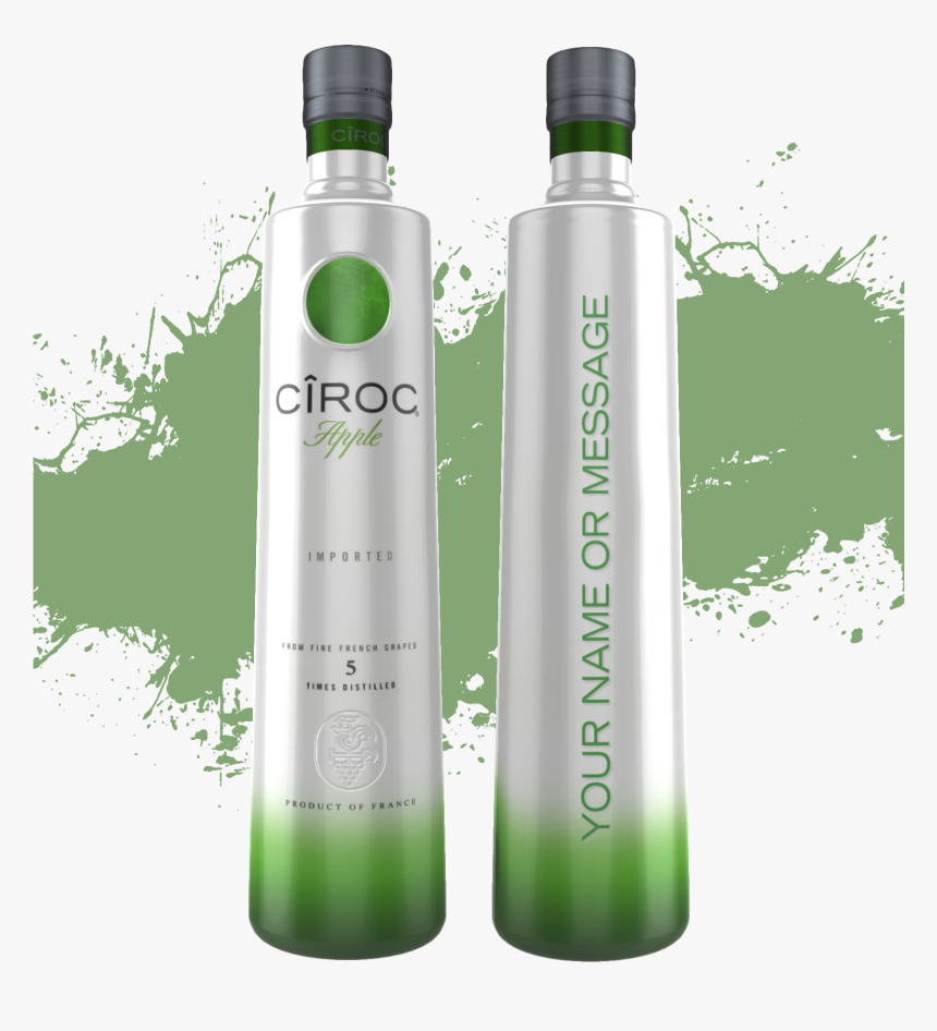 Transparent Ciroc Bottle Png - Black Paint Splatter, Png Download