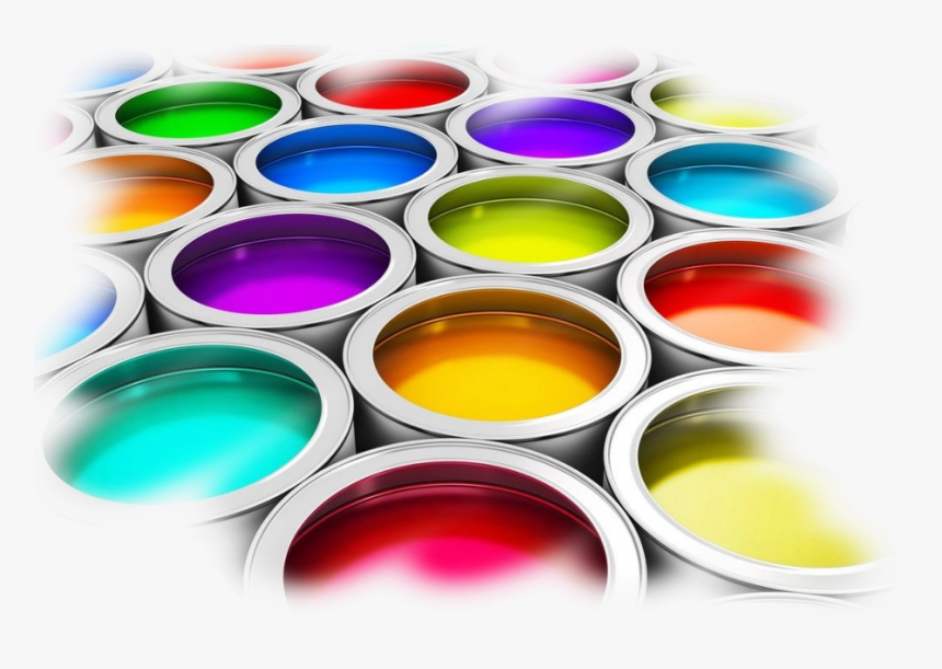 Paint Cans Of Rich Colors - House Paint Images Png, Transparent Png