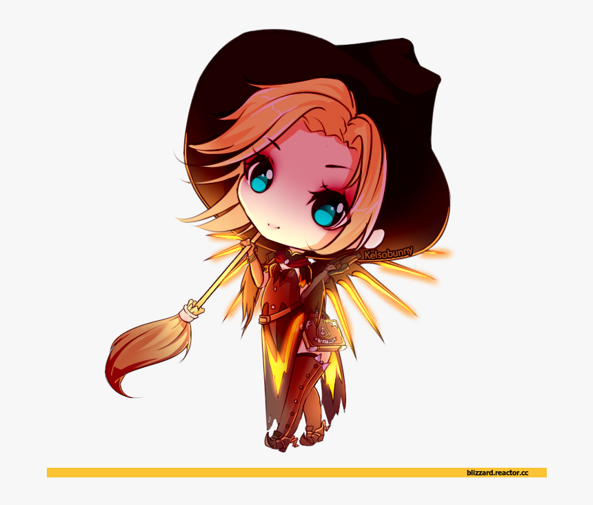 Devil Witch Mercy Overwatch, HD Png Download