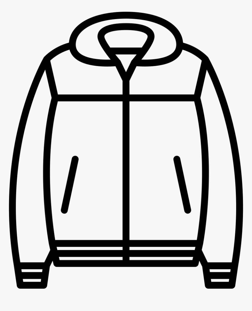 Library Of Jacket Vector Library Library Black And - Jacket Clipart