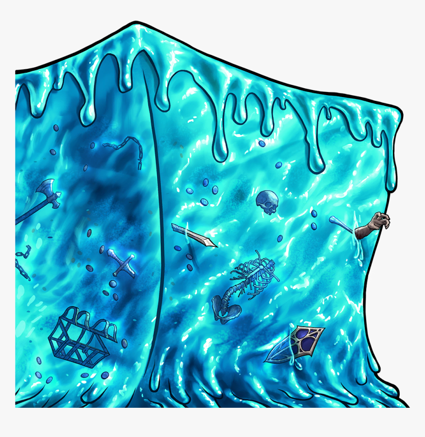Gems Of War Wikia - Gelatinous Cube Png, Transparent Png