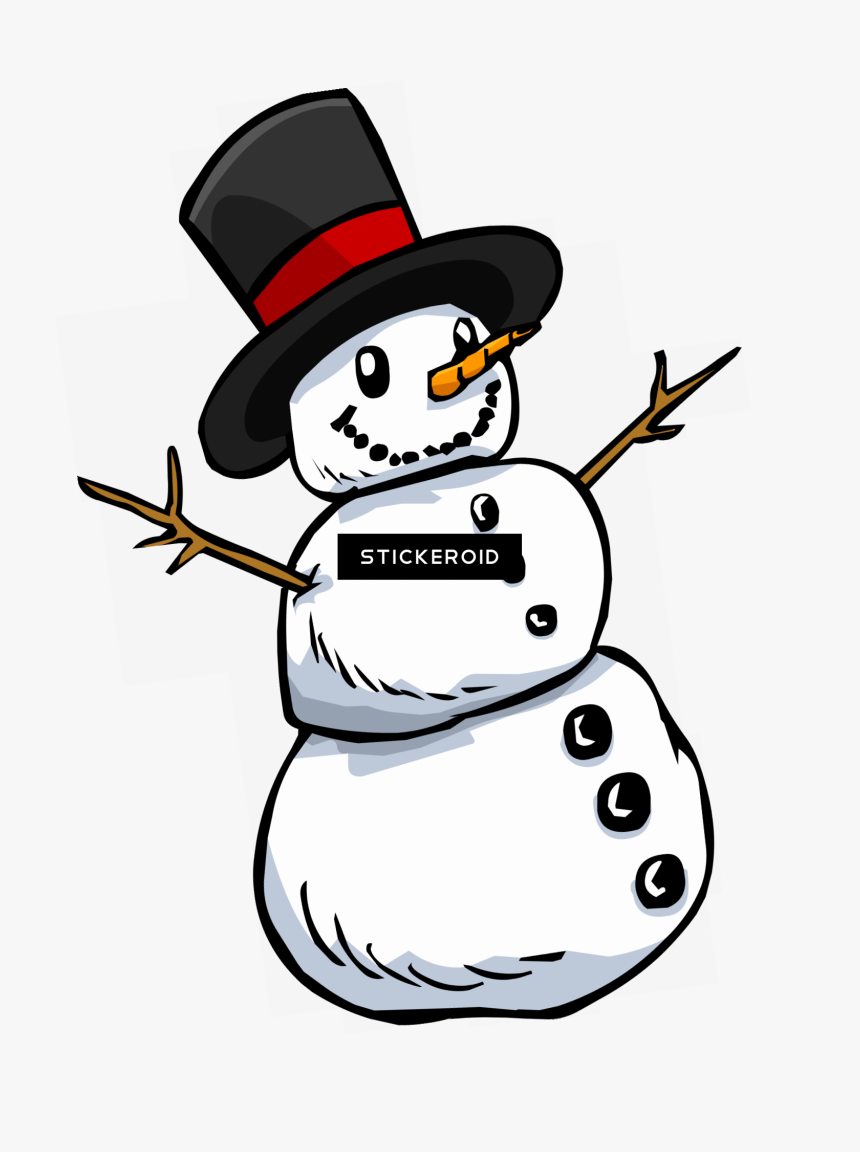 Snowman Clip Art Christmas - Snowman Png, Transparent Png
