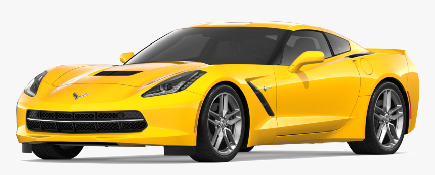 Chevrolet Corvette Stingray 2019 Yellow Tincoat - Chevrolet Corvette, HD Png Download