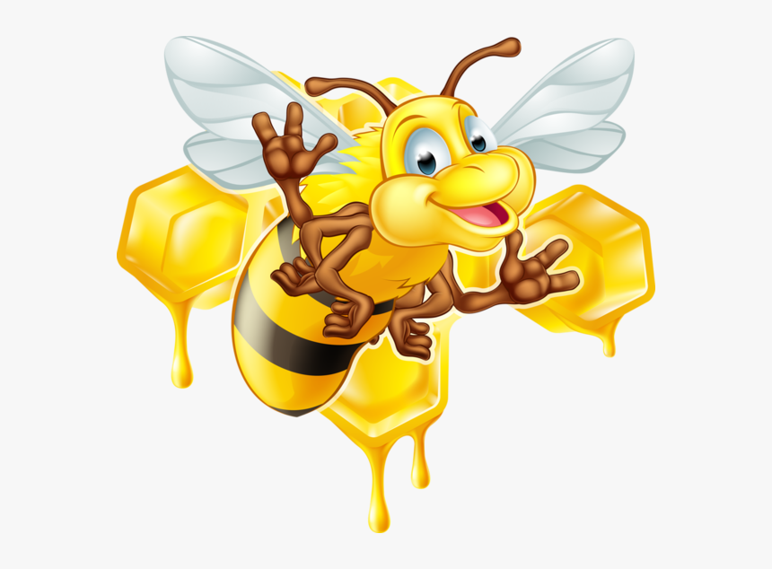 Abeilles Abeja Abelha Png - Cute Cartoon Bee, Transparent Png