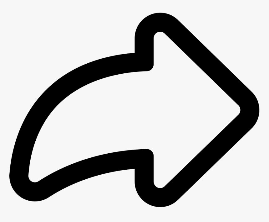 Right Arrow Outline Comments - Portable Network Graphics, HD Png Download