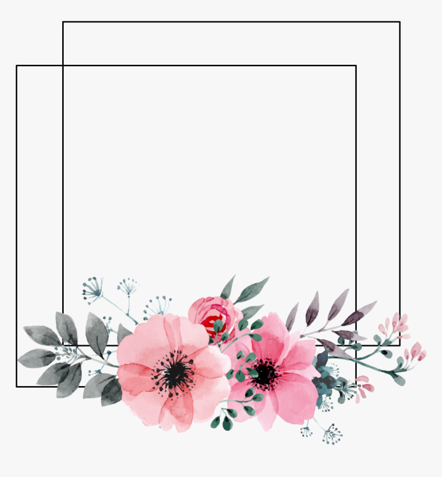#cuadrodeflores #flores #flower #cuadro #floral #flor - Transparent Vector Flower Png, Png Download