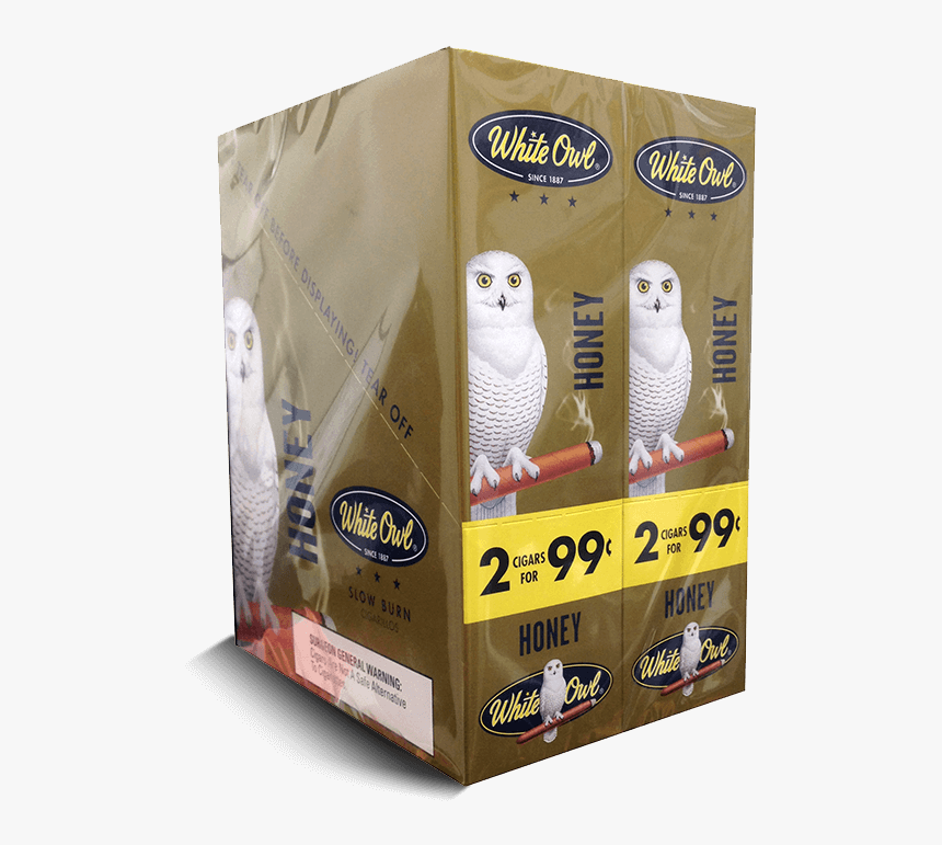 White Owl Cigar Honey , Png Download - Barn Owl, Transparent Png