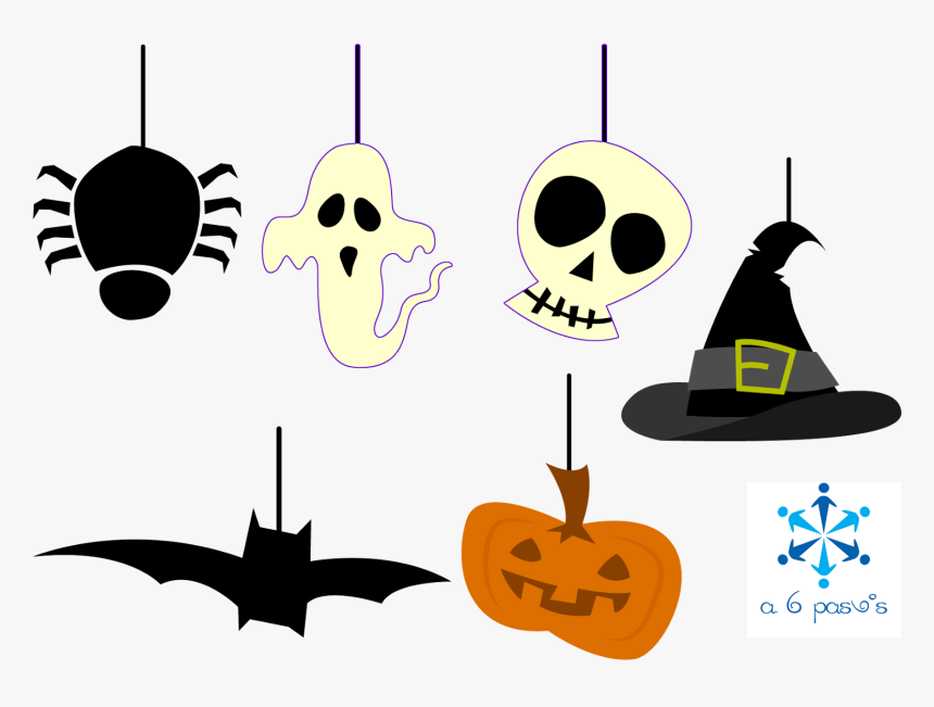 Guirnalda De Halloween Png, Transparent Png