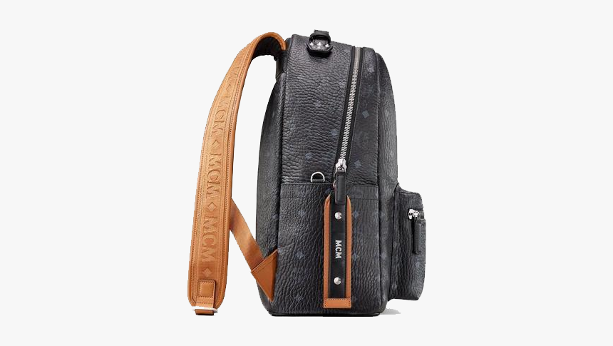 Mcm Stark Backpack In Visetos Black - Messenger Bag, HD Png Download
