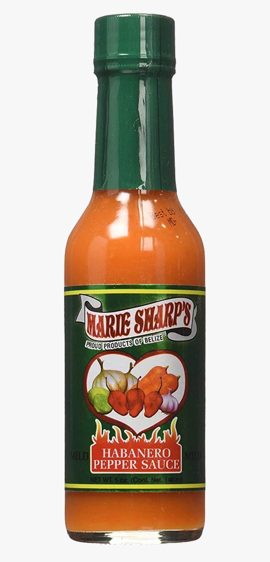 Marie Sharp S Habanero Pepper Sauce - Mild Marie Sharp, HD Png Download