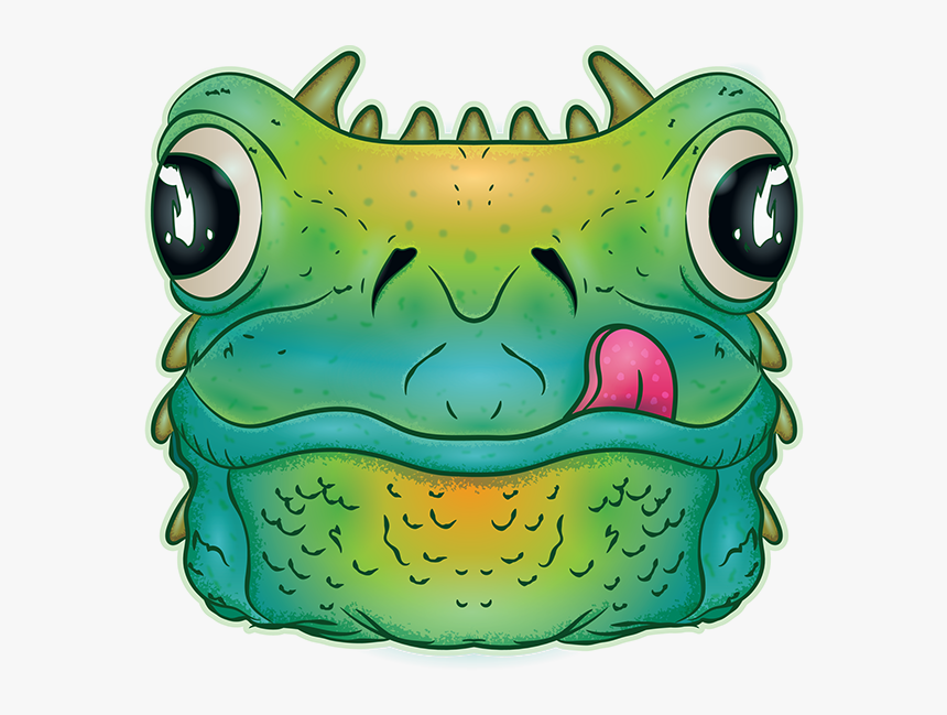 Horned Frog Box Monster - True Frog, HD Png Download