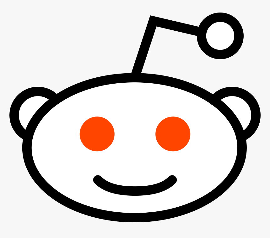 No-expression - Reddit Logo Png, Transparent Png