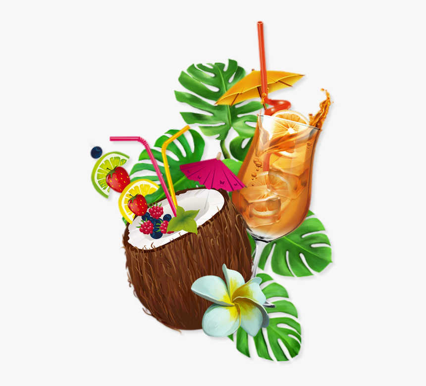 Transparent Clipart Boisson - Drawing, HD Png Download