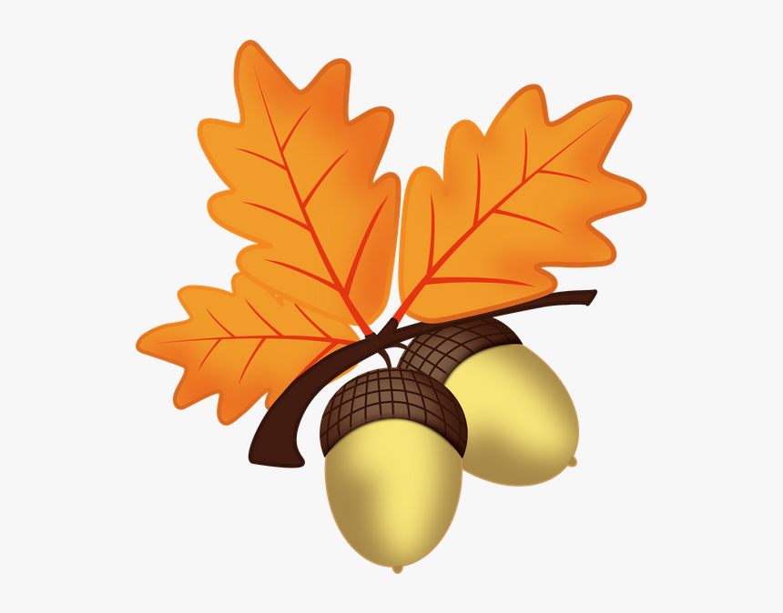 Bellota Otoño - Oak Leaves Clip Art, HD Png Download