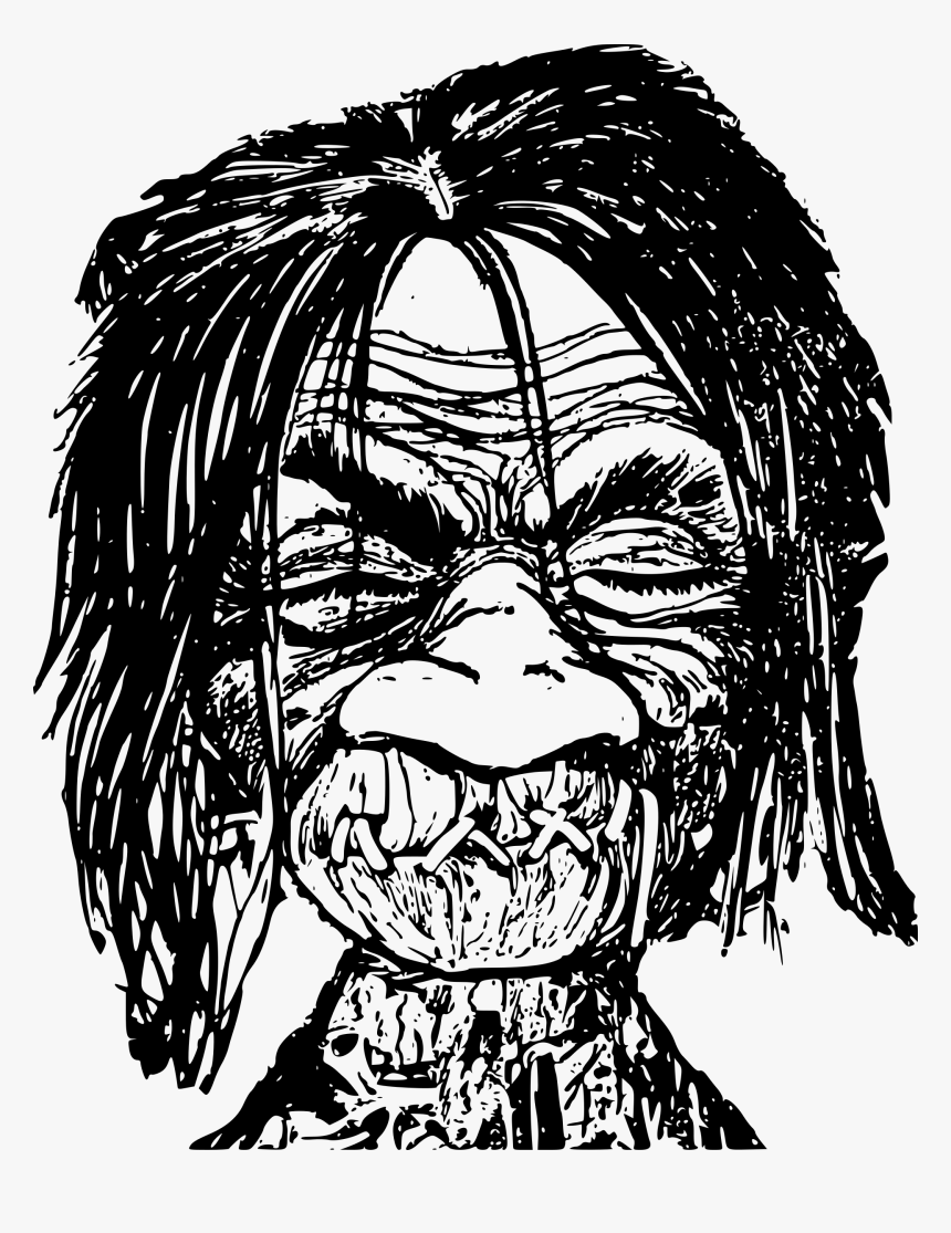 Stitched Together Lips Clip Arts - Black Man Lips Cartoon, HD Png Download