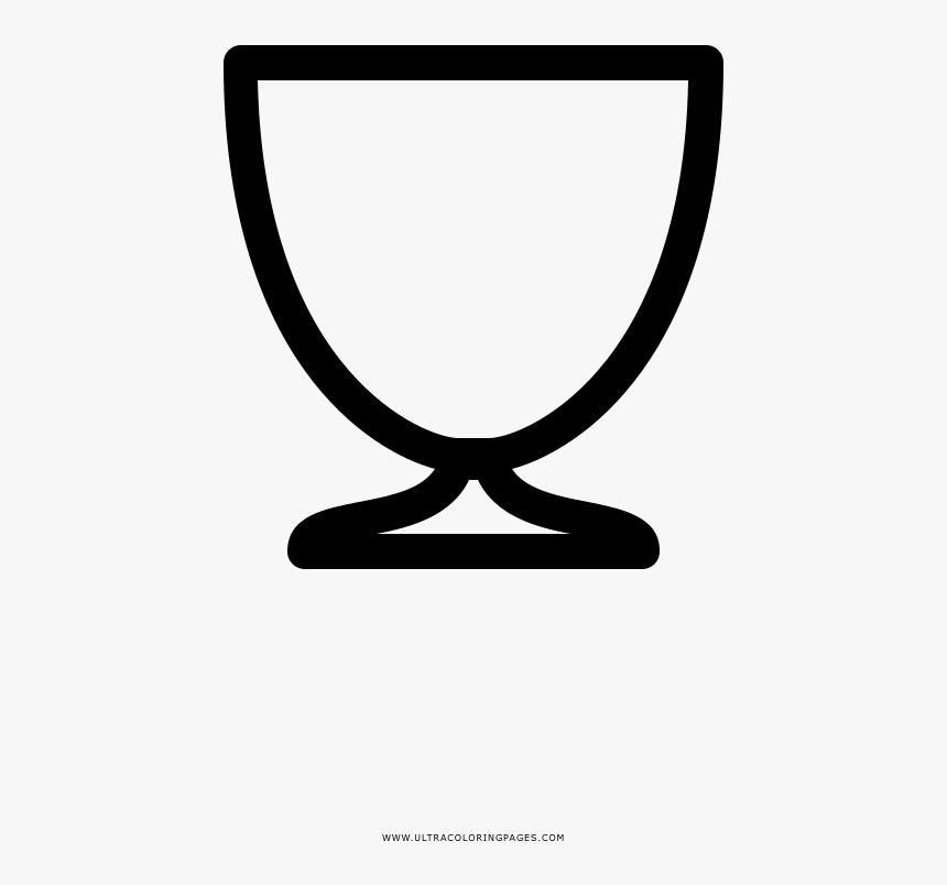 Brandy Glass Coloring Page - Emblem, HD Png Download