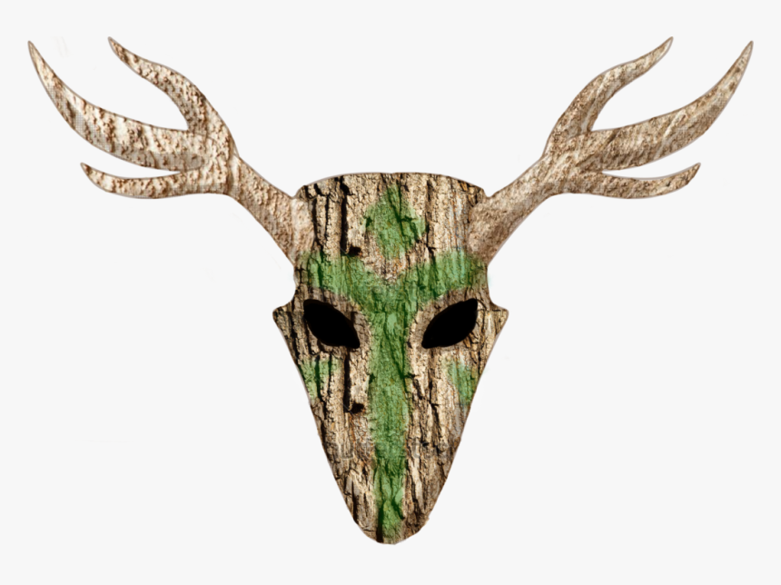 Transparent Flying Reindeer Clipart - Deer Mask Png, Png Download