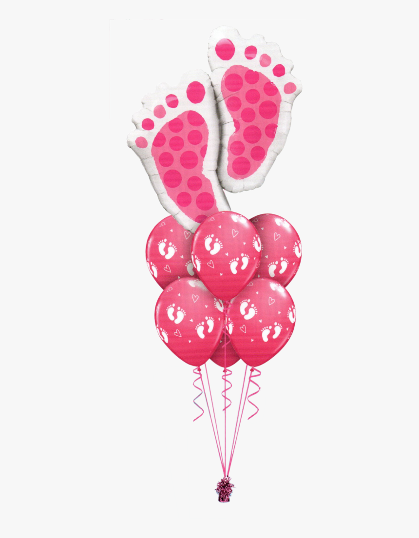 Qualatex Baby Feet Balloons, HD Png Download