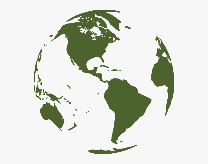 Globe Map Clip Art - Clipart Of Globe Png, Transparent Png