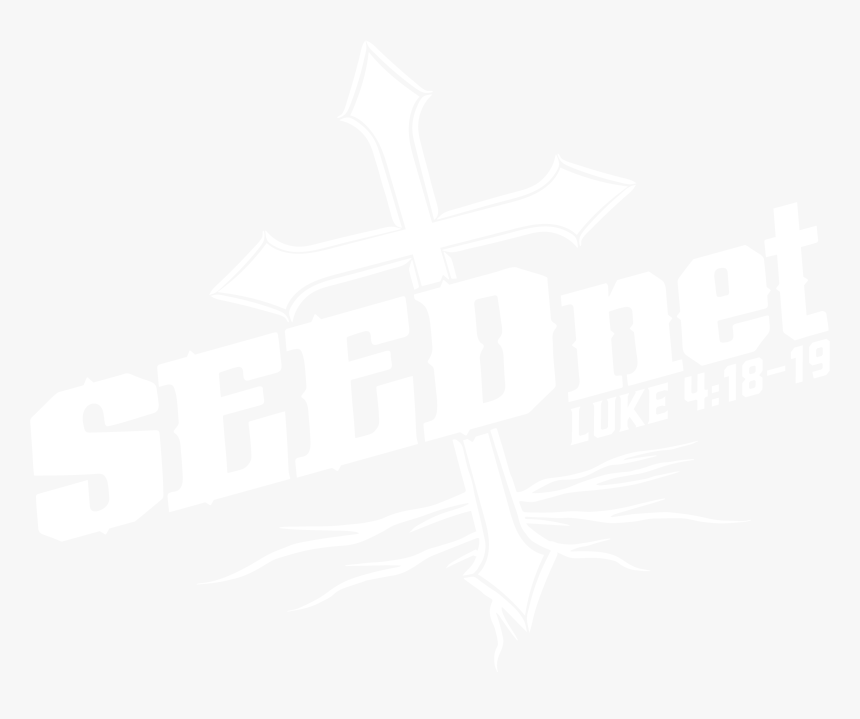 Seednet Logo White - Cross, HD Png Download