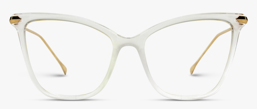 Transparent Cat Eye Glasses - Plastic, HD Png Download