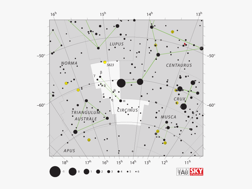Canis Major Constellation Map, HD Png Download
