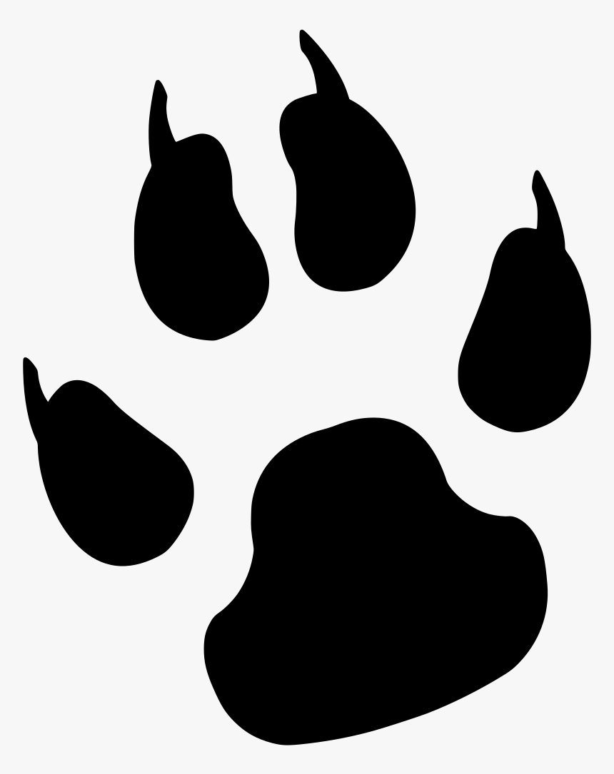 Cat Foot Print 15, Buy Clip Art - Dog Paw Print, HD Png Download