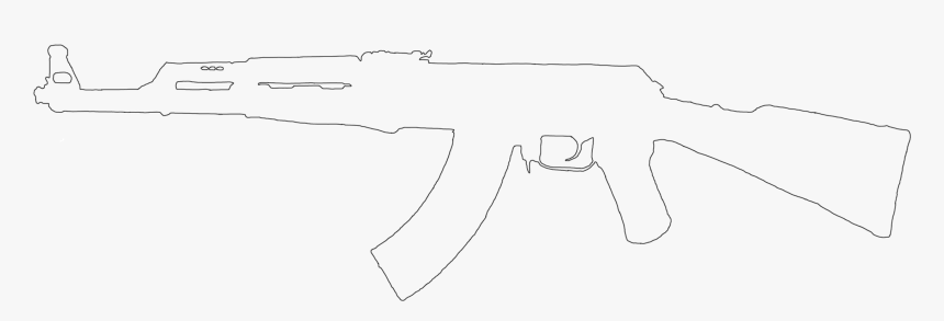 Ak Usable No Need - Assault Rifle, HD Png Download