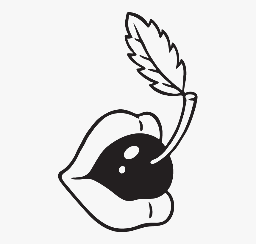 Sugar East Cherry Lips - Cherry Lips Svg, HD Png Download