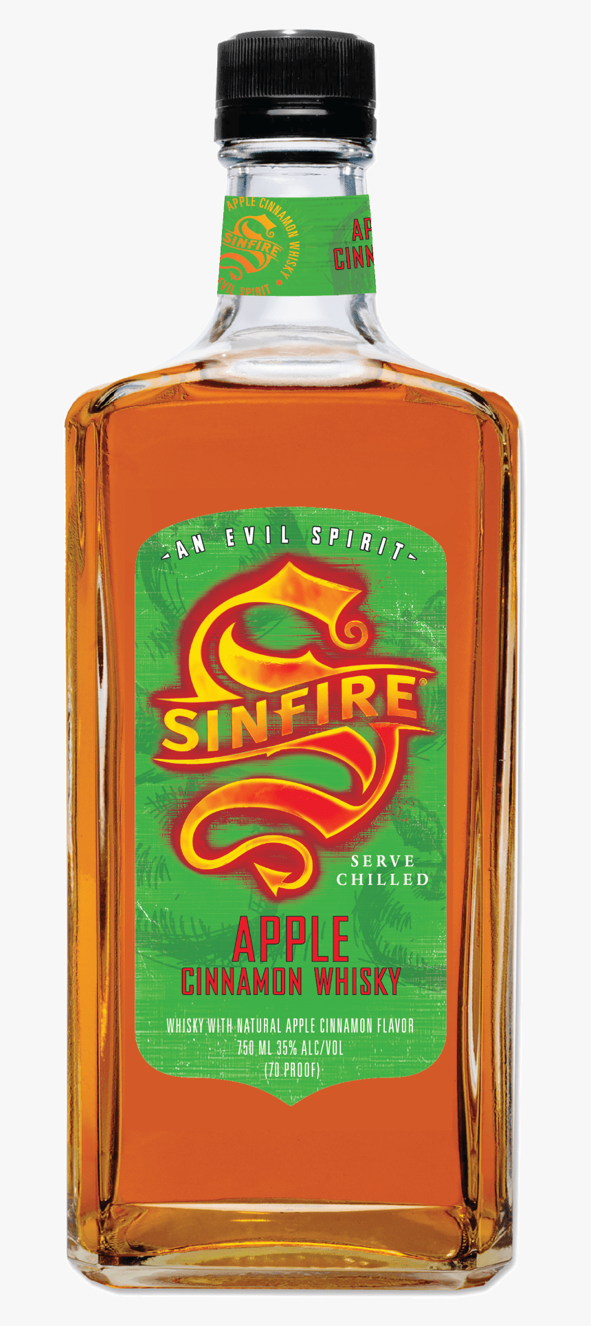Can You Out-fireball Fireball By Adding Apples To The - Sinfire Apple Cinnamon Whiskey, HD Png Download