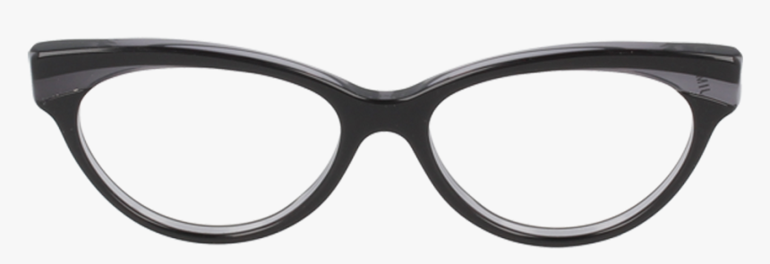 Sunglasses Eyeglass Eye Cat Browline Prescription Glasses - Black Glasses Transparent Background, HD Png Download